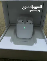 1 سماعات Airpods درجة أولى صناعة أمريكية من شركة أبل (apple)