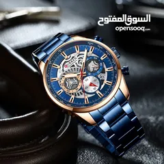  11 ساعات يد رجالي CURREN  المضيئة