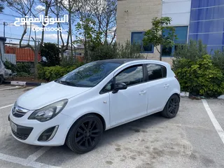  1 اوبل كورسا 2013 بحالة جيده