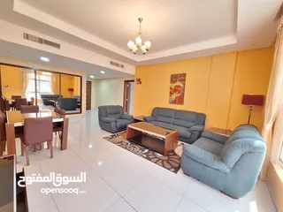  1 Unlimited EWA 3 Bedroom  Superbly Furnished  Family Building  Prime Location in Mahooz