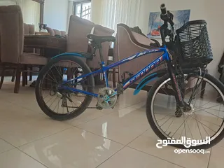  1 بسكليت هوائي 2024 حاله جيده استعمال خفيف ردوا غيارات والجبلي وكثير كثير منيح كنت بستعمله كثير منيح