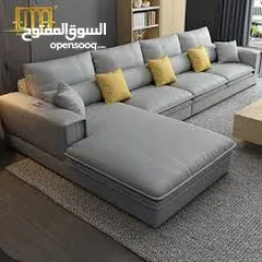 28 L shape sofe sets fabric waterproof  soft foam