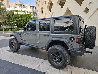  10 jeep wrangler JL 2018 gcc