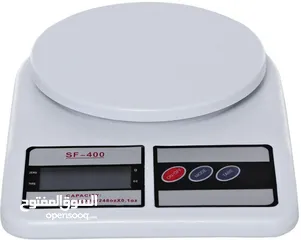  9 ميزان طعام للمطبخ و المنزل والخضار رقمي الكتروني اصلي يقيس من غرام لغايه 10 كيلو للبهارات وزن مقادير