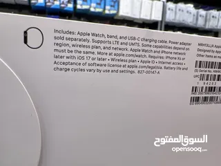  3 Apple Watch Series SE (Gen 2) 44mm ساعة ايفون اس اي 2 (44مم) قياس  جديدة مسكرة بالكرتونة