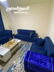  4 طقم كنب وطاولات وسجاده للبيع