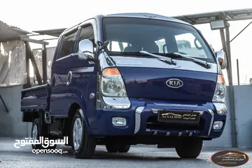  6 Kia Bongo 2011 ( دبل كابين)  البكب مميز جدا و بحالة ممتازة جدا