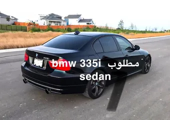  1 مطلوب BMW 335i sedan