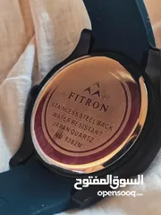  4 fitron watch blue dial