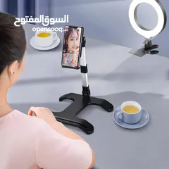  1 استاند حامل موبايل او تابلت او ايباد ايفون