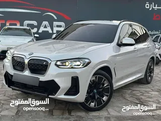  1 BMW ix3 2024 أقساط بدفعة أولى تبدأ من 6500 تسليم مفتاح وقسط شهري يبدأ من 490