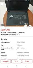  6 ASUS FA706 Gaming Laptop FOR SALE