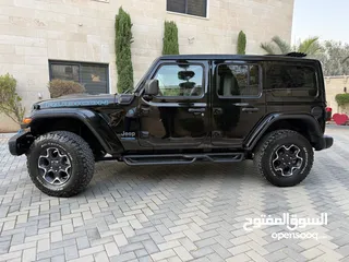  19 جيب رابيكون ترخيص 2022 محرك 2000 هايبرد  جير أوتوماتيك 375 حصان