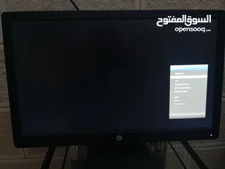  16 شاشة كمبيوتر نوع HP 24 انش full hd بحال الجديد للبيع