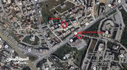  11 ستوديو فاخر غرفة وصالة مع بلكونة مقابل البوابة الشمالية - الجامعة الاردنية. الجبيهة