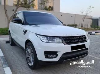  3 RANGE ROVER 2016 SPORT HSE V6 , GCC , ACCIDENT FREE , ORIGINAL PAINT