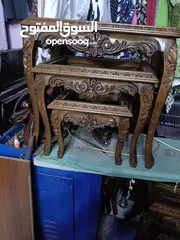  2 طقم حفر زان دمياطي بحاجه زجاج وبس بسعر مغري 60 دينار نهائي