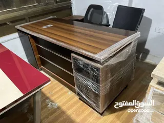  5 تصاميم المكاتب العصرية خشب لامينت الأصلي المستورد تفصيل مميز بأحدث الأشكال