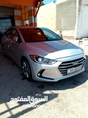  7 هونداي افانتي 2018 فحص كامل فل ايضافات بصمه تشغيل وبصمة ابواب جلد شاشة فل كامل