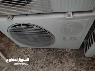  6 مكيفات: ال جي عادي في حالة ممتازة شامل التركيب كفالة شهر