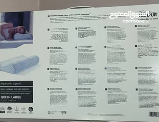  2 مخدمه tempur الحديثه لعلاج والديسك