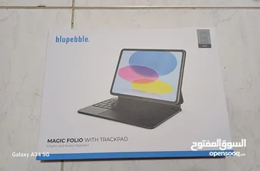  3 Blupebble Magic folio with trackpad(New)
