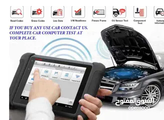  1 CAR COMPUTER TEST AT YOUR LOCATION -IF YOU BUY ANY USE CAR CONTACT US. (ANYWARE IN JED)