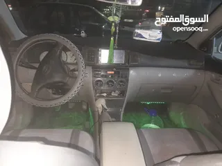  9 تويوتا كرولا 2001 بيكمون بحالة ممتازة