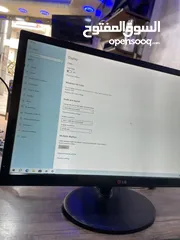  5 كمبيوتر لينوفو موصفات عاليه مع شاشة كبيره 22 انش Core i7 كامل مكمل