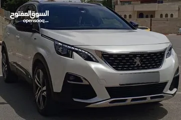  2 جيب بيجو 3008 جي تي لاين ماطور 2000 ديزل فل اوبشينز لون ابيض بحالة ممتازة للبيع