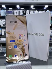  8 Honor 200 (256 GB / 12 RAM) هونر 200  مستعمل اسبوع فقط ولا خدش مستعمل يوم فعليا مع الكرتونة و الشاحن