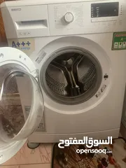  1 غساله بيكو حديث شاشه فول نظافه استعمال قليل جدآ بحاله الوكاله
