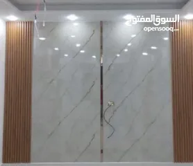  5 تركيب بديل الرخام وبديل الخشب...فني....