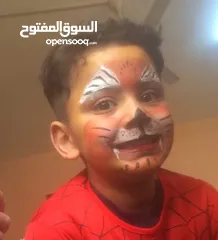  6 ارسم على وجوه الأطفال ومسرح دمى بصوتي