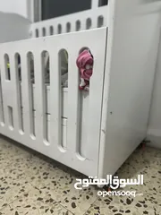  3 تخت بيبي خشب زان