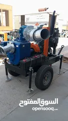  3 للبيع مضخه 6 إنش تعمل بالديزل مع مقطورة جديده New 6” diesel pump with a trailer