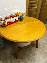  1 Dining table with single chair