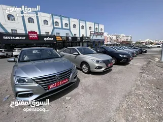  3 سيارات Mg5 2022 عروض تاجير سيارات مسقط car rental near me