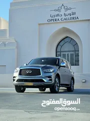  6 انفينيتي 2019 Qx80 وارد نظيف جدا