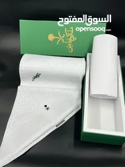  51 شماغ احمر وابيض جفنشي وكارتير ومونت بلانك جميع الماركات هاي كوالتي مع الملحقات احدث البصمات 2025