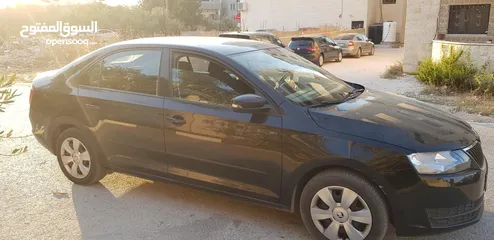  3 سيارة سكودا رابيد 2016