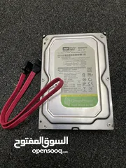  1 هارديسك داخلي 500g WD 500 Hard disk  مع وصلة sata