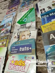  8 "مجموعة سي ديات "CDs " برامج كمبيوتر وللتصميم  وألعاب مستعملة بحالة ممتازة - بأسعار رائعة!"