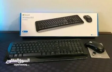  10 Keyboard MICROSOFT WIRELESS 850 DESKTOP كيبورد مايكروسوفت 850