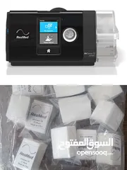  1 فلاتر جهاز Resmed airsense 10/ Aircurve 10 , تنفس ، cpap , bipap.