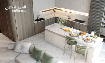  7 شقة فاخرة مساحة 220 م / دير غبار