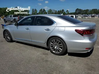  2 تم الوصول 2013 LEXUS LS 460 وارد امريكا آوراق جمارك بالحادث