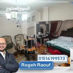  4 شقة للبيع 125 م محرم بك شارع زين العابدين