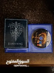  2 لعبة Elden ring ps5 نسخة بريطانية مع اكسسوارات