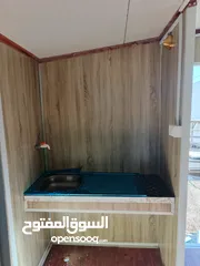  11 كرفانات مناسبه للمزارع وغرف متنقله بعدة قياسات للبيع
